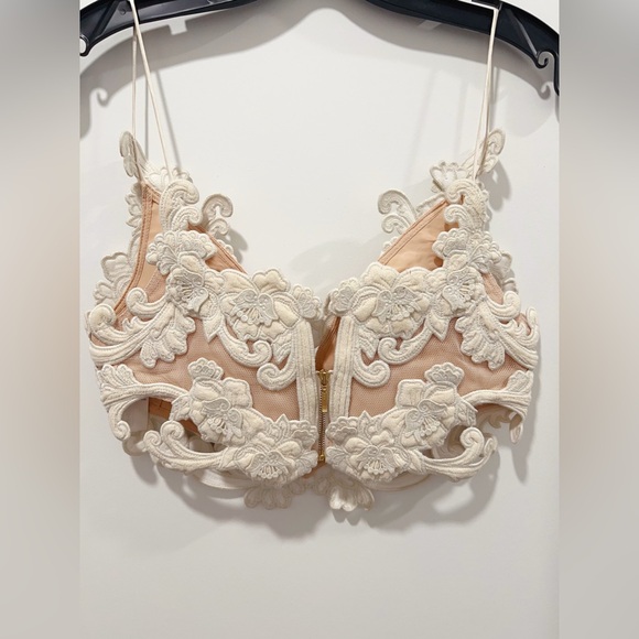 ZIMMERMANN Sensory Velvet Crop Top, SIZE 1 - Picture 4 of 4